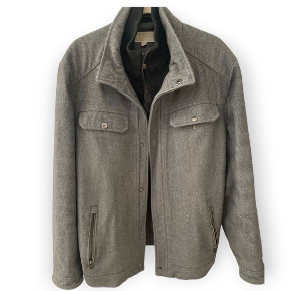 Michael Michael Kors Men's Large Tall Jacket EUC - Picture 1 of 4